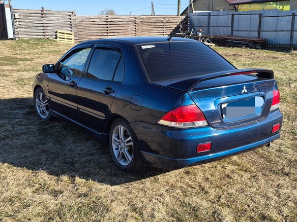 2007 Mitsubishi Lancer IX Рестайлинг, синий, 650000 рублей - вид 9