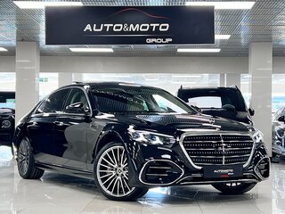 2026 Mercedes-Benz S-Класс 580 Long 4MATIC VII (W223) Рестайлинг, чёрный, 31499000 рублей, вид 1
