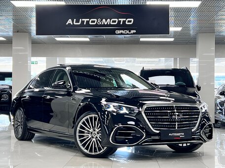 2026 Mercedes-Benz S-Класс 580 Long 4MATIC VII (W223) Рестайлинг, чёрный, 30999000 рублей, вид 1