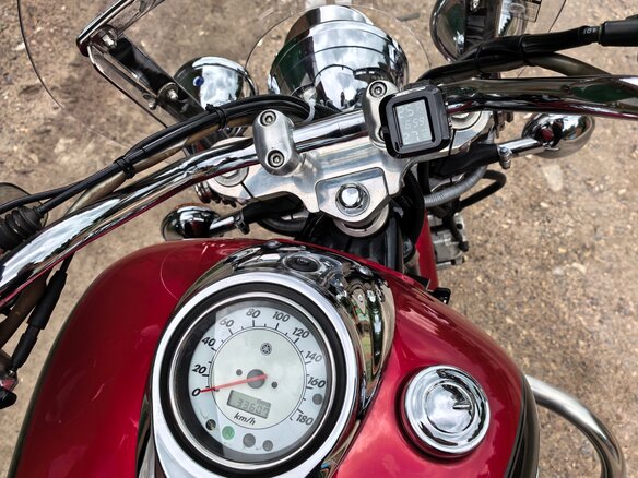 1999 Yamaha XVS1100, красный, 500000 рублей - вид 14