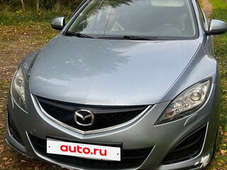 2009 Mazda 6 II (GH) Рестайлинг, голубой, 700000 рублей, вид 3