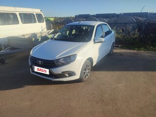 2019 Lada (ВАЗ) Granta I Рестайлинг, белый, 820000 рублей, вид 2