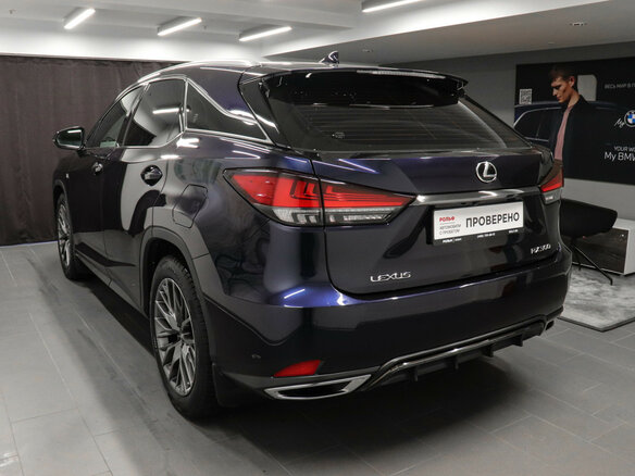 2019 Lexus RX 300 IV Рестайлинг, синий, 4470000 рублей - вид 5