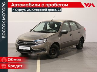2018 Lada (ВАЗ) Granta I Рестайлинг, коричневый, 419000 рублей, вид 1
