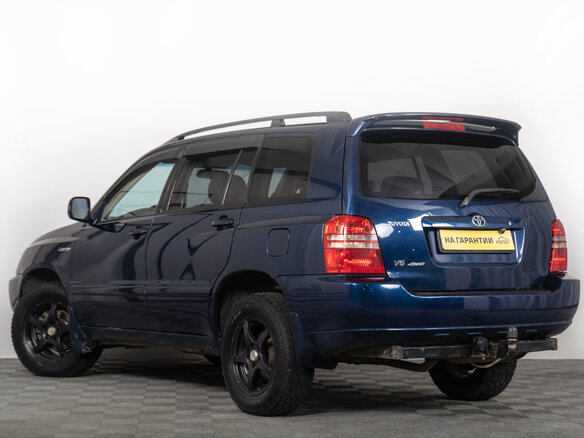 2001 Toyota Highlander I (XU20), синий - вид 4