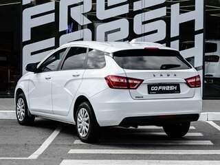 2021 Lada (ВАЗ) Vesta SW I, белый, 1280000 рублей, вид 2