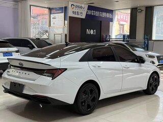 2022 Hyundai Elantra VII (CN7), белый, 1400008 рублей, вид 4