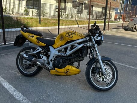 2002 Suzuki SV 650, жёлтый, 255000 рублей, вид 1