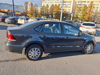 2017 Volkswagen Polo V Рестайлинг, серый, 1170000 рублей, вид 2