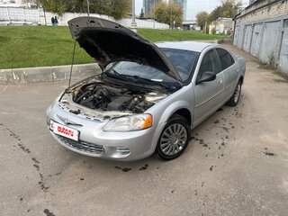 2001 Chrysler Sebring II, серебристый, 220000 рублей, вид 5