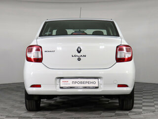 2019 Renault Logan II Рестайлинг, белый, 853000 рублей, вид 5