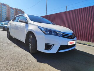 2014 Toyota Corolla XI (E160, E170, E180), белый, 1320000 рублей, вид 1