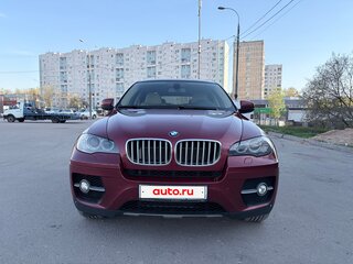 2009 BMW X6 50i 6-speed I (E71), красный, 1780000 рублей, вид 1
