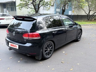 2012 Volkswagen Golf VI, чёрный, 700000 рублей, вид 4