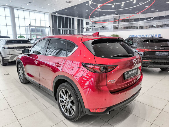 2021 Mazda CX-5 II, красный, 3630000 рублей - вид 6