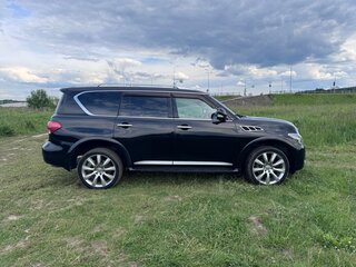 2012 Infiniti QX56 II, чёрный, 1790000 рублей, вид 3