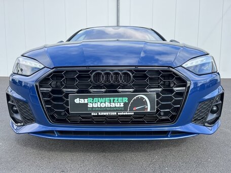 2023 Audi A5 Sportback 35 TFSI II (F5) Рестайлинг, синий, 3780000 рублей, вид 2