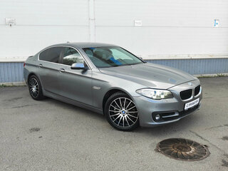 2014 BMW 5 серии 528i xDrive VI (F10/F11/F07) Рестайлинг, серый, 1699000 рублей, вид 4