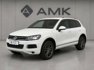 2013 Volkswagen Touareg II, белый, 2292602 рублей, вид 1