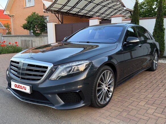2014 Mercedes-Benz S-Класс 500 VI (W222, C217), чёрный
