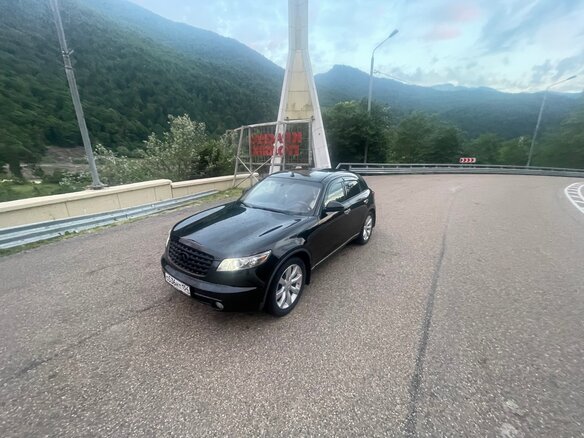 2003 Infiniti FX35 I (S50), чёрный, 950000 рублей - вид 25