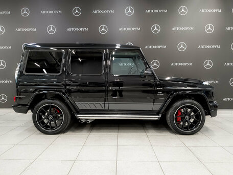 2016 Mercedes-Benz G-Класс AMG 63 AMG I (W463) Рестайлинг 3, чёрный, 5760000 рублей, вид 4