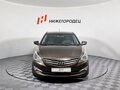 2015 Hyundai Solaris I Рестайлинг, коричневый, 899000 рублей - вид 2