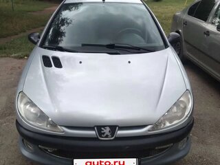 2009 Peugeot 206, серый, 370000 рублей, вид 2