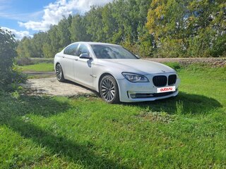 2012 BMW 7 серии 730d V (F01/F02/F04) Рестайлинг, белый, 1790000 рублей, вид 2