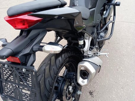 2016 Kawasaki Z 300, чёрный, 385000 рублей, вид 3