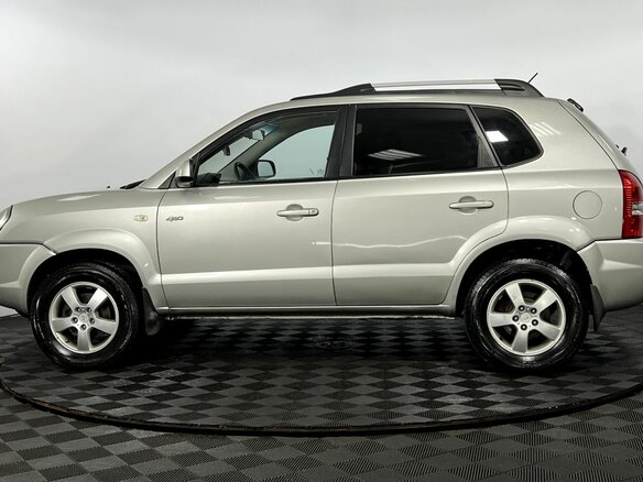 2007 Hyundai Tucson I, серебристый, 740000 рублей - вид 8
