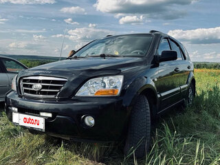 2007 Kia Sorento I Рестайлинг, чёрный, 1150000 рублей, вид 1