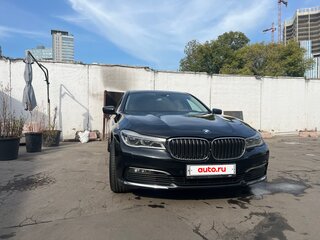 2018 BMW 7 серии Long 730Ld xDrive VI (G11/G12), чёрный, 3600000 рублей, вид 5