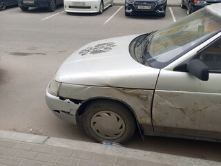 2002 Lada (ВАЗ) 2110, серебристый, 85000 рублей, вид 2