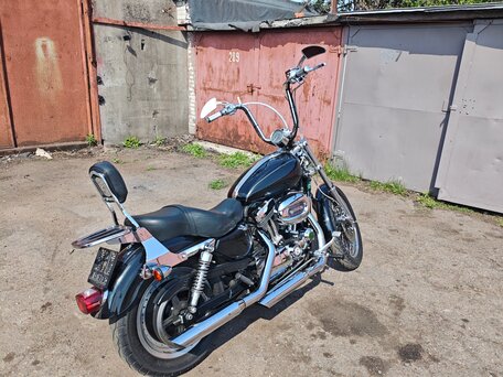 2004 Harley-Davidson Sportster 1200, чёрный, 549999 рублей, вид 3