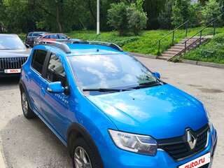2018 Renault Sandero Stepway II Рестайлинг, синий, 875000 рублей, вид 3