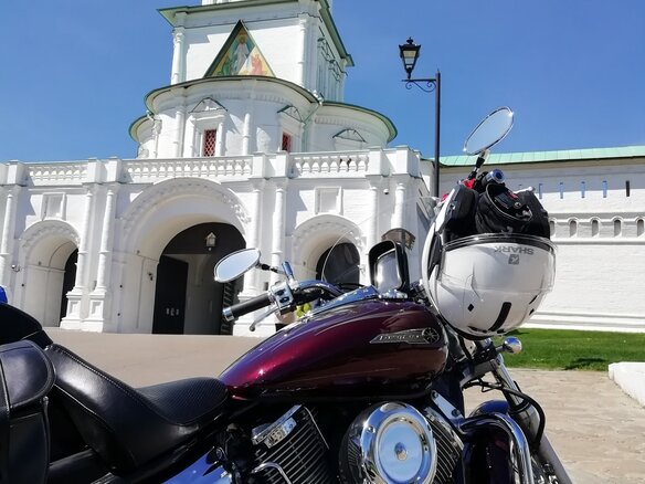 2008 Yamaha XVS1100, красный, 830000 рублей - вид 18