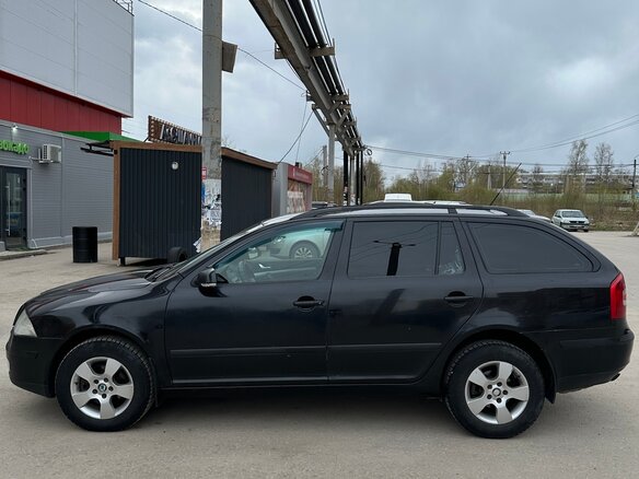 2007 Skoda Octavia II (A5), чёрный, 420000 рублей - вид 3