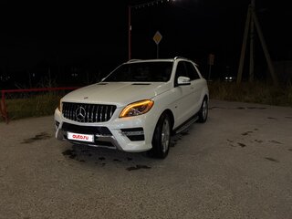 2012 Mercedes-Benz M-Класс 350 III (W166), белый, 2250000 рублей, вид 1