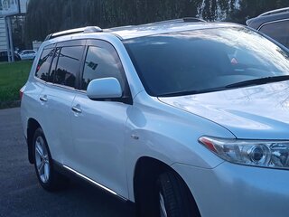 2010 Toyota Highlander II (XU40) Рестайлинг, белый, 1470000 рублей, вид 4