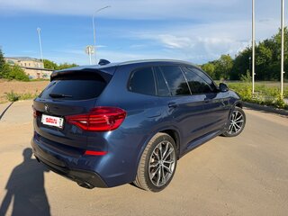 2019 BMW X3 M40d III (G01), синий, 4700000 рублей, вид 4
