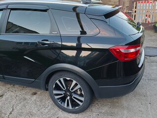 2021 Lada (ВАЗ) Vesta SW I, чёрный, 980000 рублей, вид 4