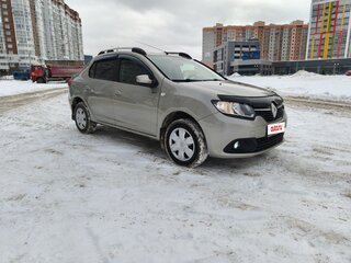2017 Renault Logan II, бежевый, 750000 рублей, вид 5
