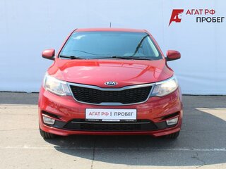 2017 Kia Rio III Рестайлинг, красный, 1050000 рублей, вид 2
