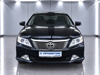 2014 Toyota Camry VII (XV50), чёрный, 1340000 рублей, вид 2