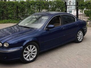 2002 Jaguar X-Type I, синий, 399000 рублей, вид 4