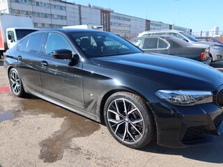 2022 BMW 5 серии 530i xDrive VII (G30/G31/G38) Рестайлинг, чёрный, 5650000 рублей, вид 1