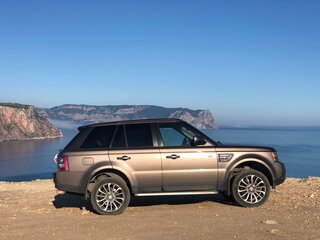2009 Land Rover Range Rover Sport I Рестайлинг, коричневый, 1430000 рублей, вид 3