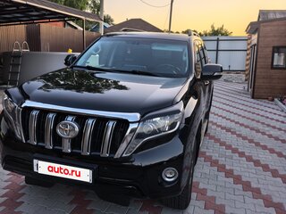 2013 Toyota Land Cruiser Prado 5-speed 150 Series Рестайлинг 1, чёрный, 3450000 рублей, вид 1