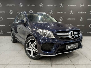 2017 Mercedes-Benz GLE 250 d I (W166), синий, 3890000 рублей, вид 3
